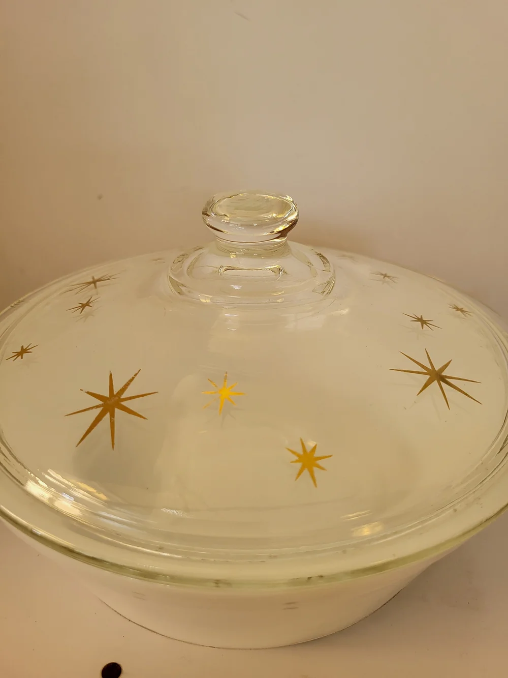 1960s Rodney Kent Starline Atomic Starburst Chafing Dish Buffet Server 1.5qt